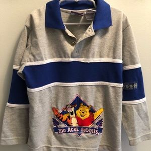 Winnie the Pooh Boys Long Sleeve Polo